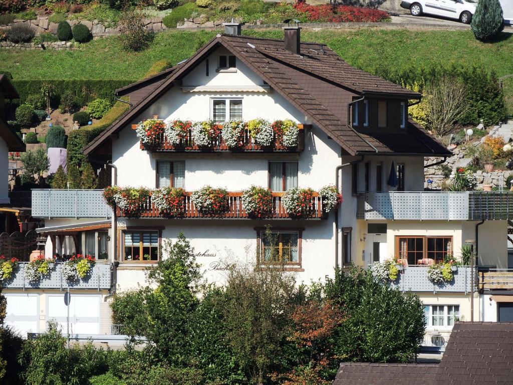 באד פטרסטאל-גריסבאך Gaestehaus Und Ferienwohnung Baechle מראה חיצוני תמונה
